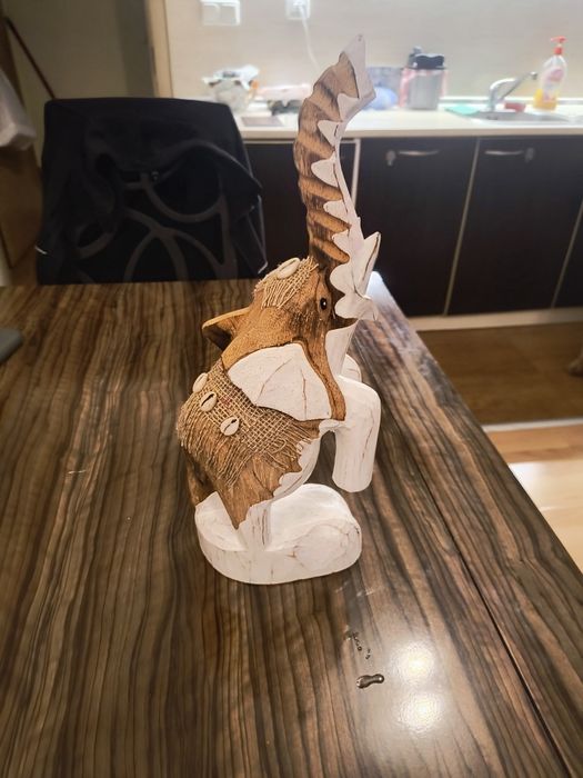 Дървена скулптура Слон