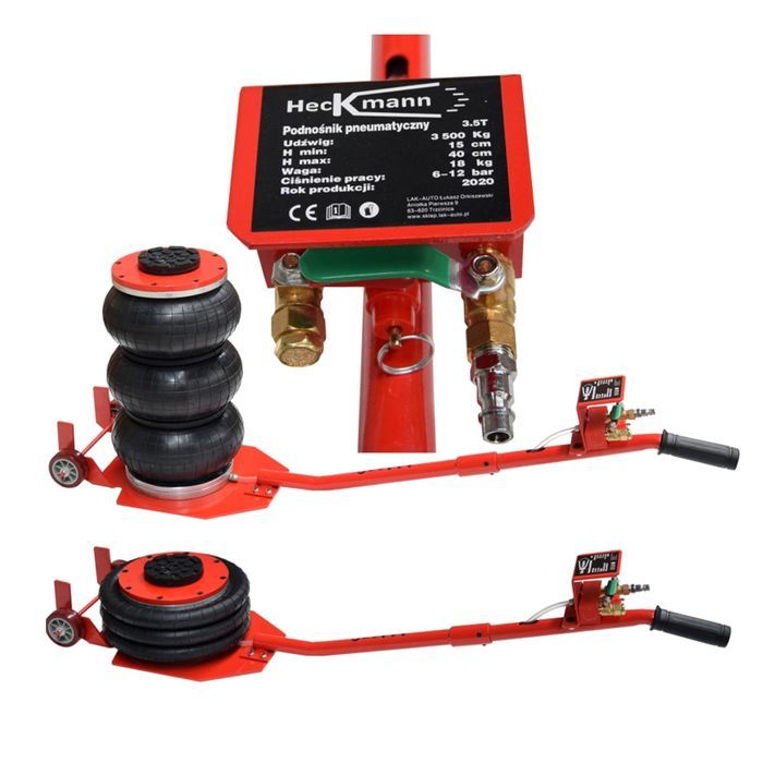 Cric pneumatic tip perna de aer 3.5t 15-40cm