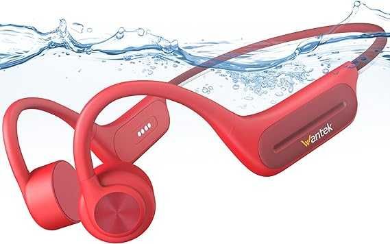 Слушалки Wantek ,костна проводимост, Bluetooth вграден 32GB MP3 плейър