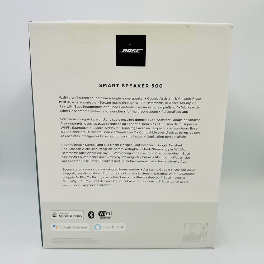 Boxa Bose Smart Speaker 500 White SIGILATA / GARANTIE