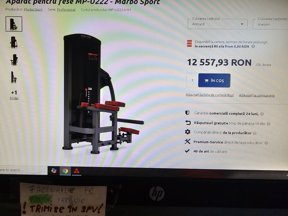 Aparat fesieri. stare foarte bună!