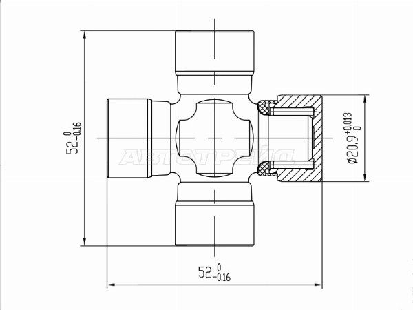Крестовина карданного вала Toyota Rav 4