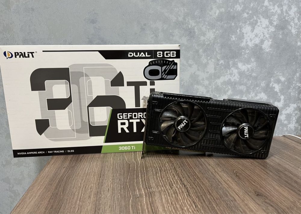 Видеокарта Palit RTX 3060 TI OC (Overclocked)