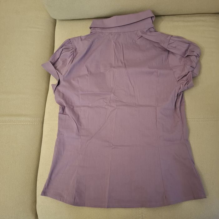 Bluza lila, M, putin elastica, noua, cu eticheta