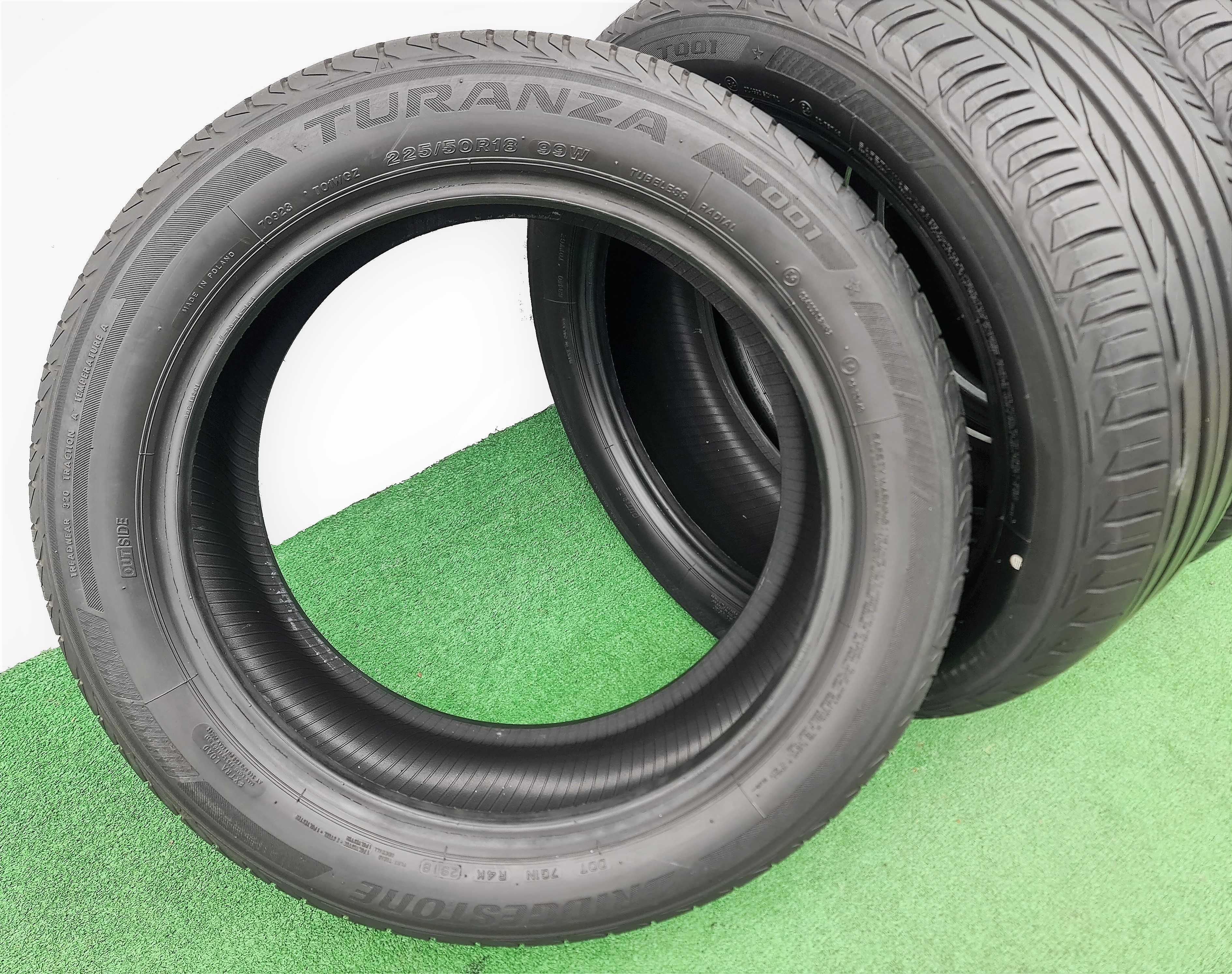 4бр. 225/50/18 BRIDGESTONE Turanza- летни