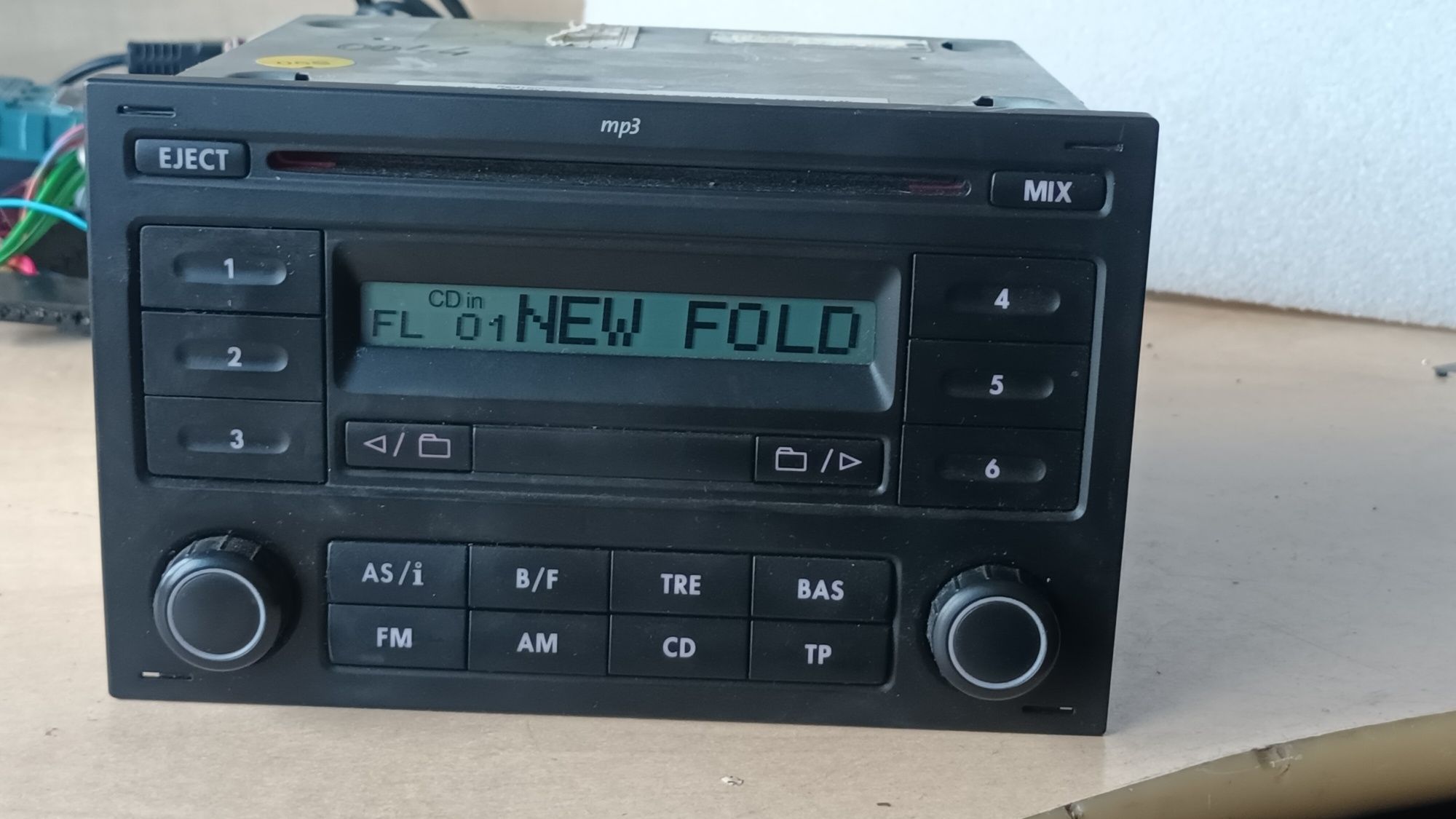 Radio CD MP3 VW  Polo Golf Transporter  Sharan casetofon