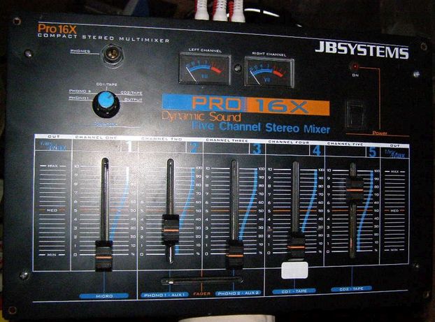 Multimixer audio JB Systems Pro 16x / schimb