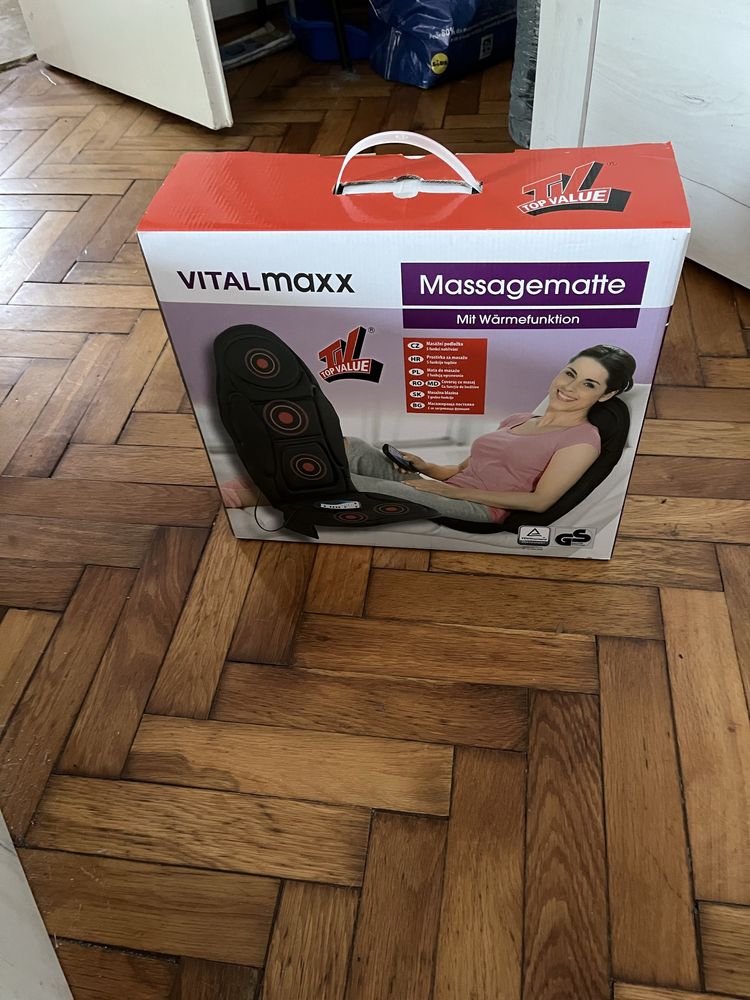 Aparat de masaj Vitalmaxx cu 5 programe,incalzire noua fara eticheta