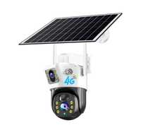 Солнечная камера 4MG PTZ 360 FullHD 4G sim- картой, Solar camera