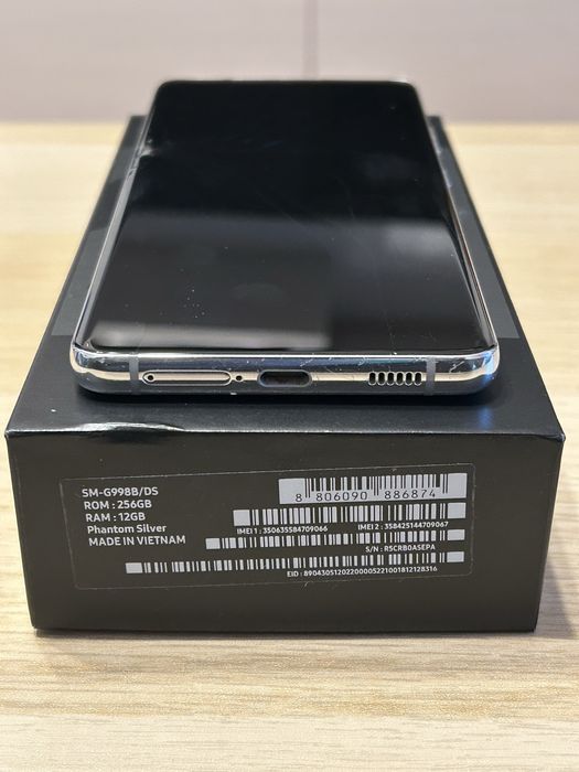 Samsung Galaxy S21 Ultra 256 GB display spart