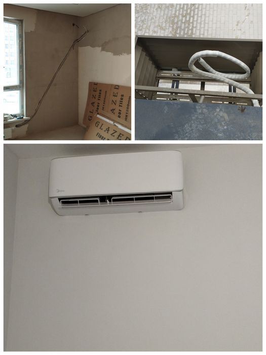 установка кондиционера