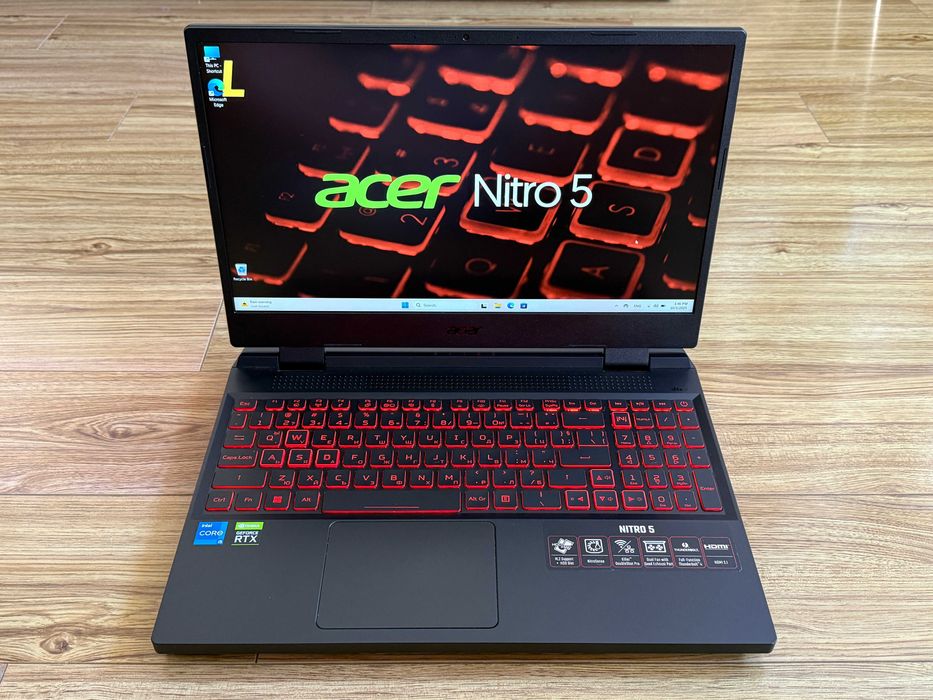 144Hz Nitro`Core i5-12450H/16GB RAM/512GB SSD/RTX 3050/FHD IPS