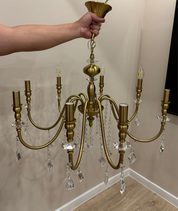 Люстра 8 рожков, дорогая