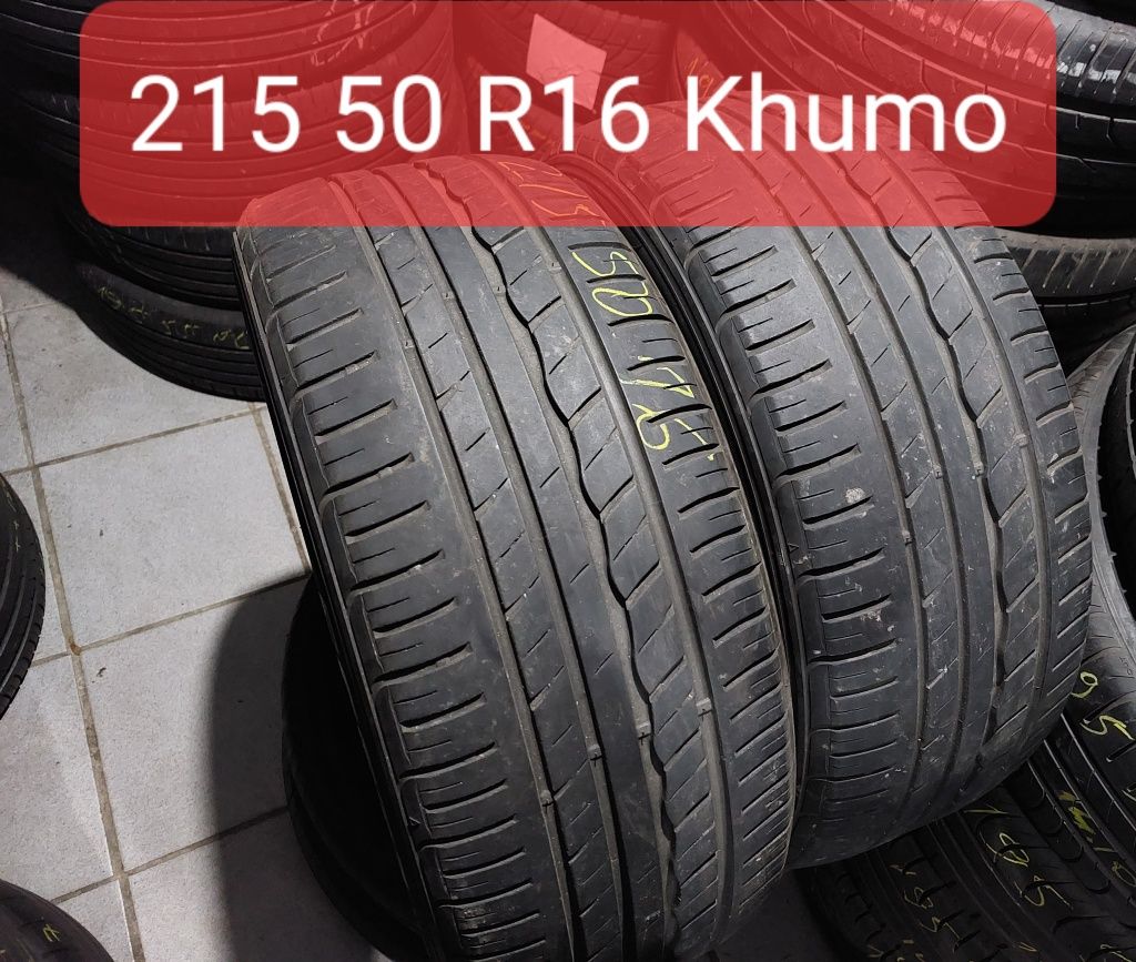 2 anvelope 215/50 R16 Khumo , vara