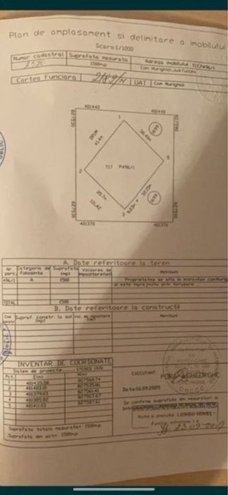 Teren Murighiol 1500mp