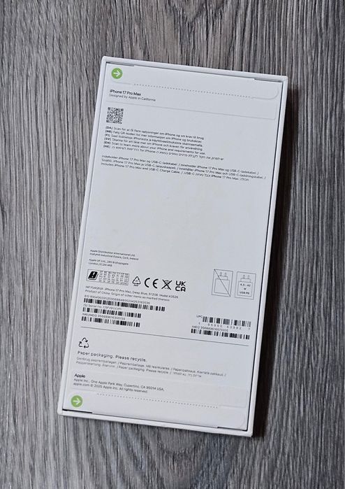 iPhone 17 Pro Max 512 gb garantie 1 an