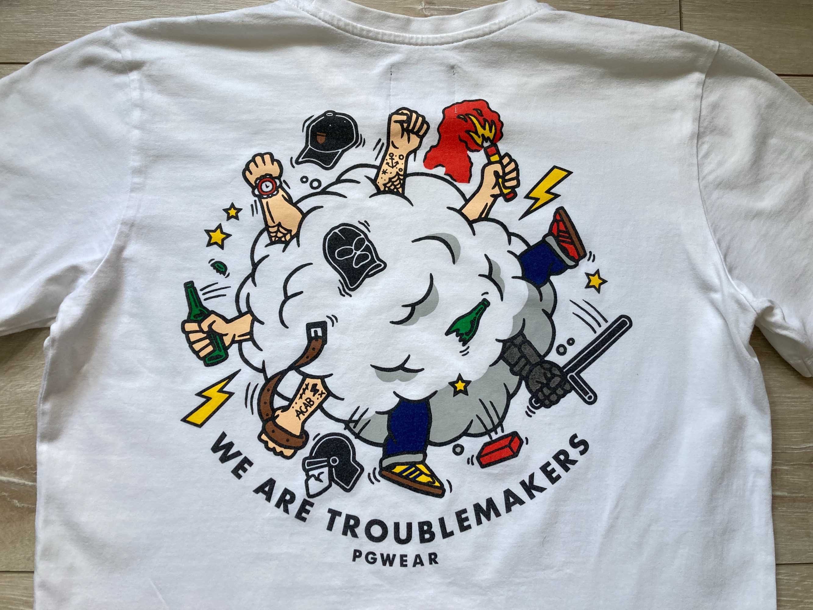 PG WEAR Ultras Holligan ултрас мъжка тениска размер L
