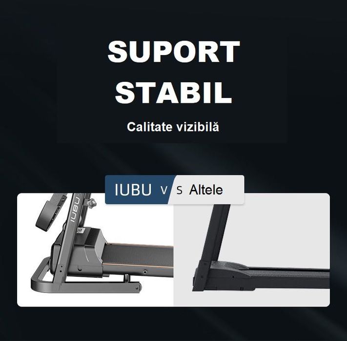 Banda Alergare JC-03 Electrica Viteza 1-10km/h 120Kg