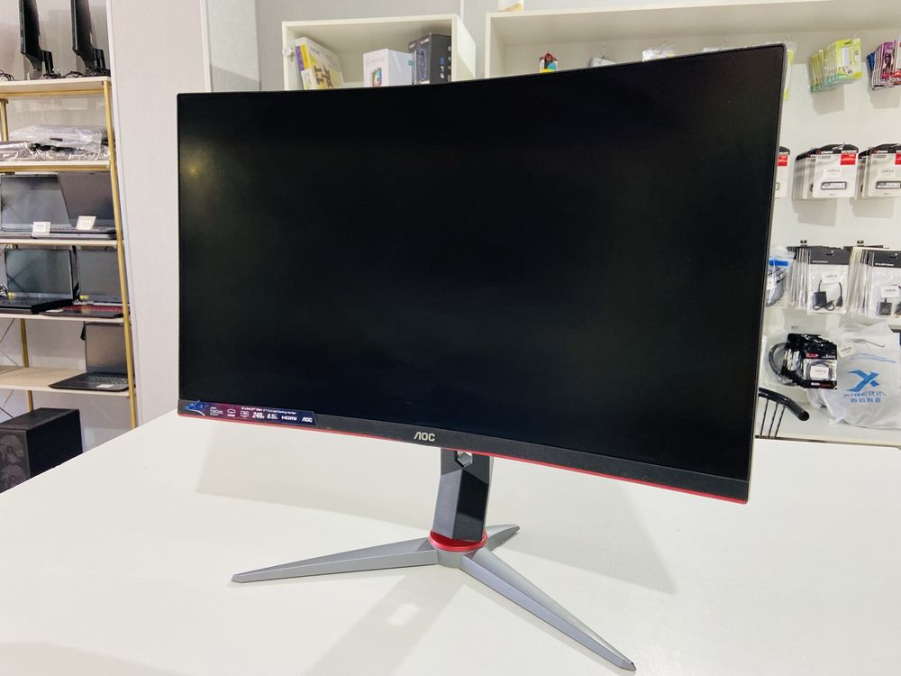 Рассрочка! AOC C27G2Z - 27’ дюйм/FullHD/VA/240Hz/HDMI-DP