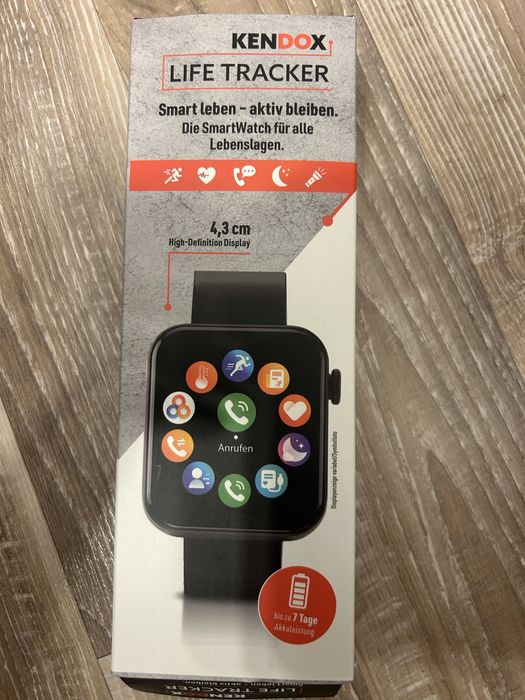 Smartwatch Kendox Life Tracker – nou in cutie