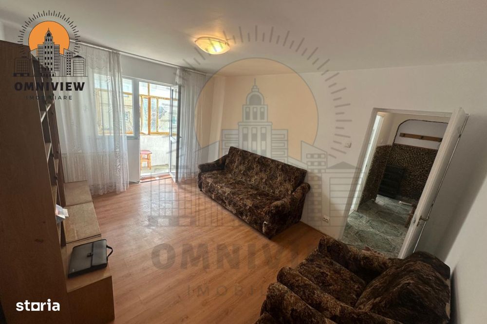 Apartament cu 3 camere în Zărnești, vedere Piatra Craiului