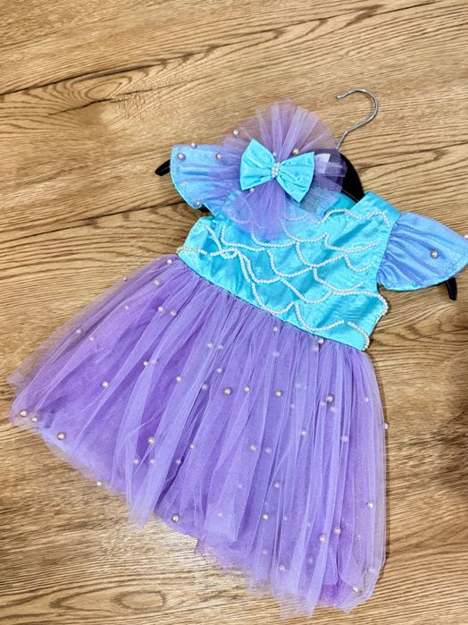Рокля русалка за момиче 9/12м