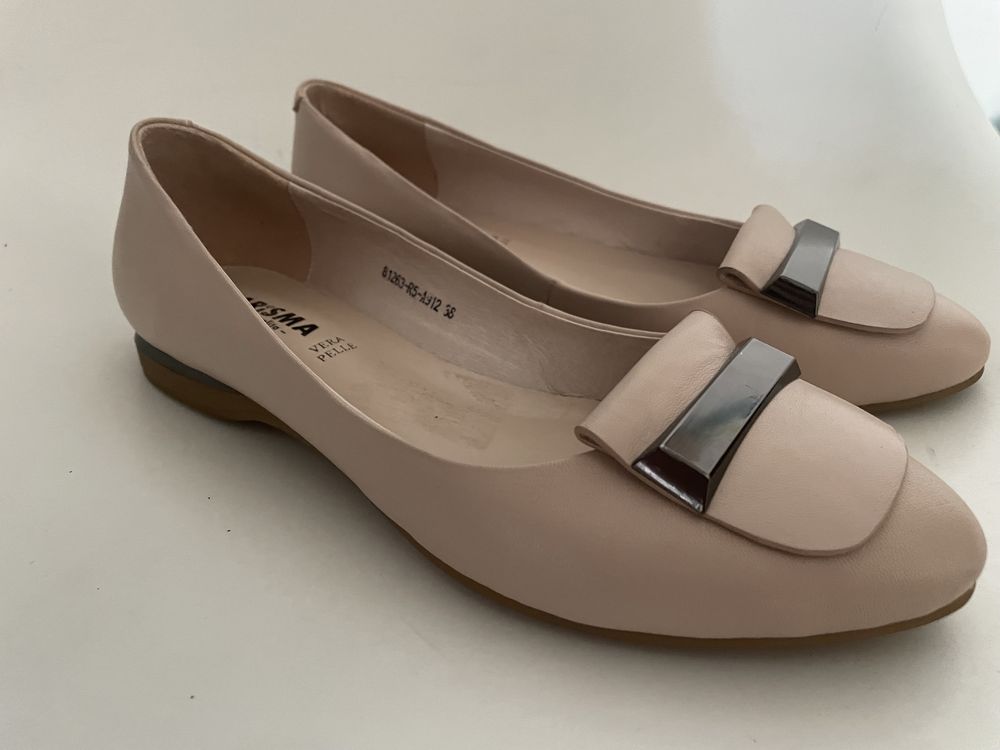 Balerini/pantofi Karisma piele nude 38