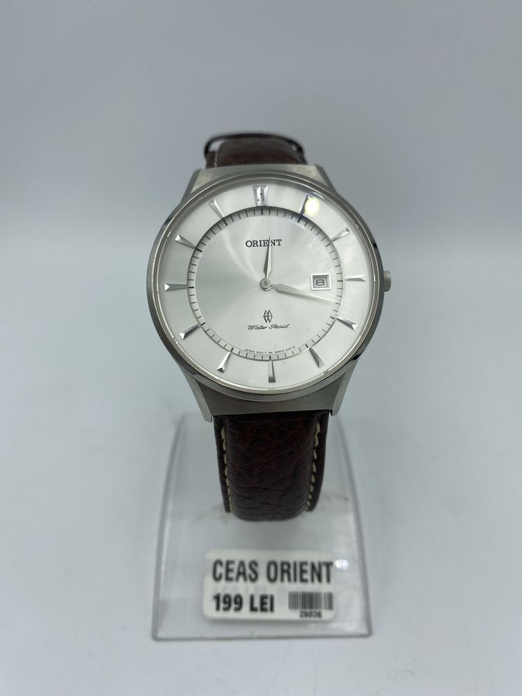 Ceas Barbatesc Orient Curea Piele #29536