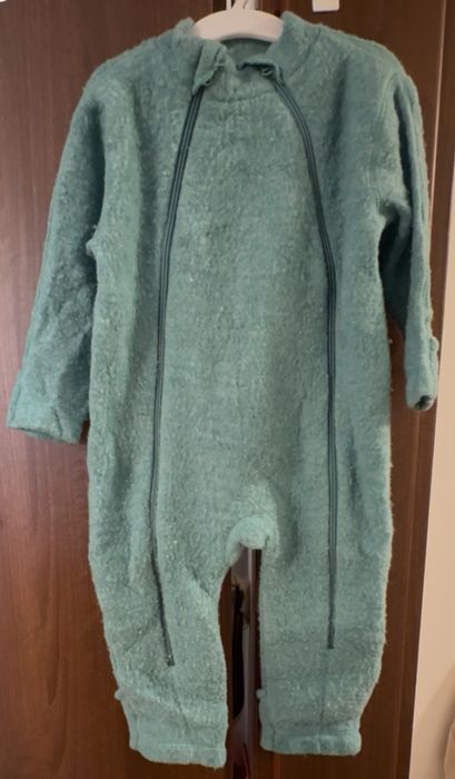 Combinezon Joha fleece mint