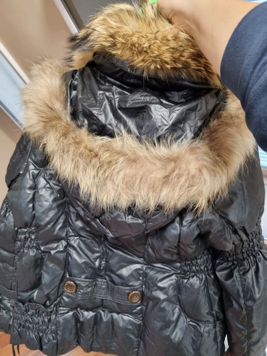 Зимно яке с пух, яка и качулка