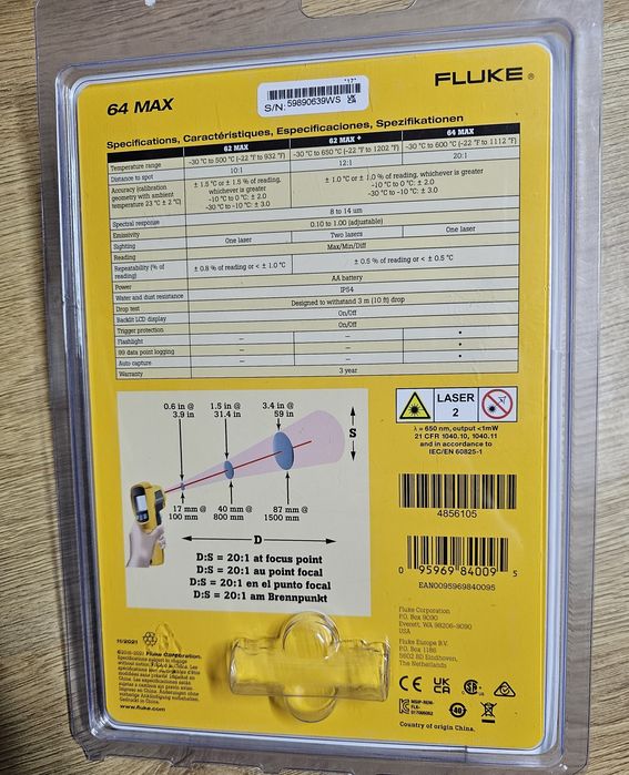 Termometru infrared Fluke 64 Max