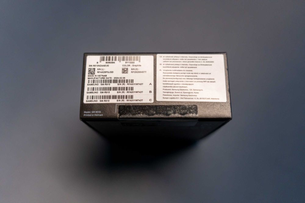 Căști Samsung Galaxy Buds2 Pro, graphite, garanție