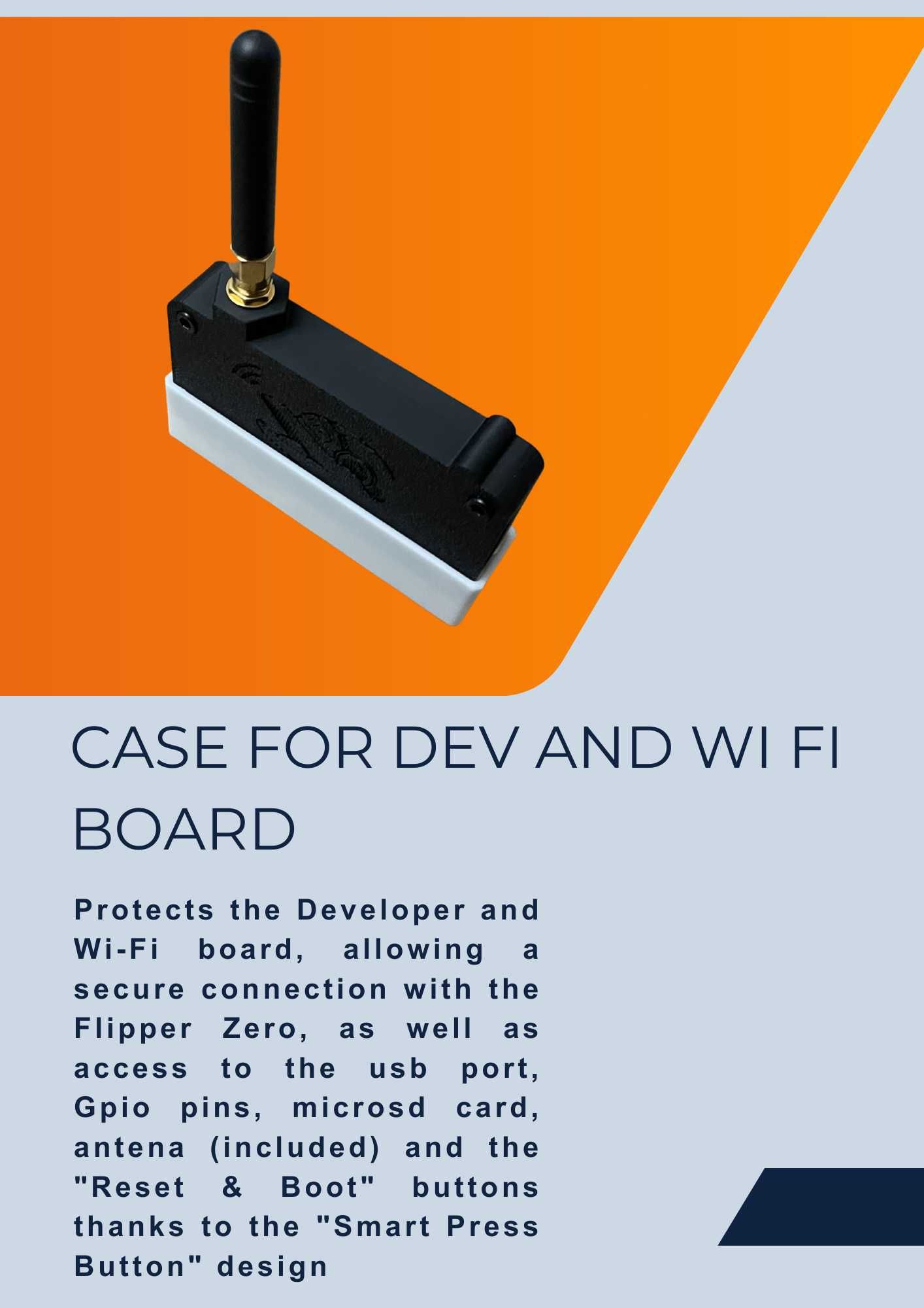 Set Accesorii Flipper Zero-Husa,Carcasa V12,2xCarcase Placa WiFi+Gift
