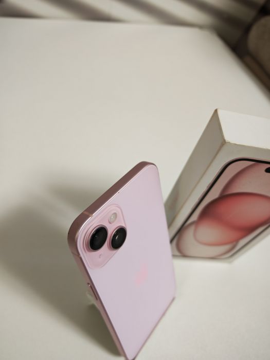 iPhone 15 Plus Rose Fullbox Stare foarte buna totul original