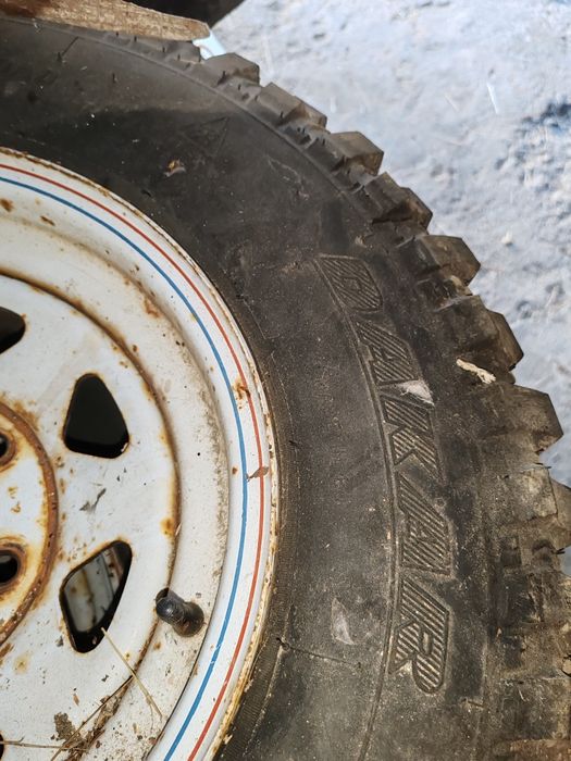 Anvelope teren dakar +jante