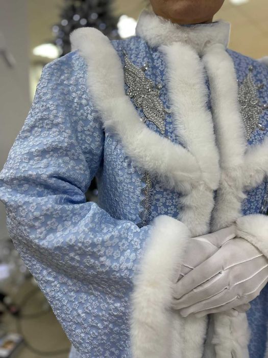 Костюм карнавальный Батик Снегурочка