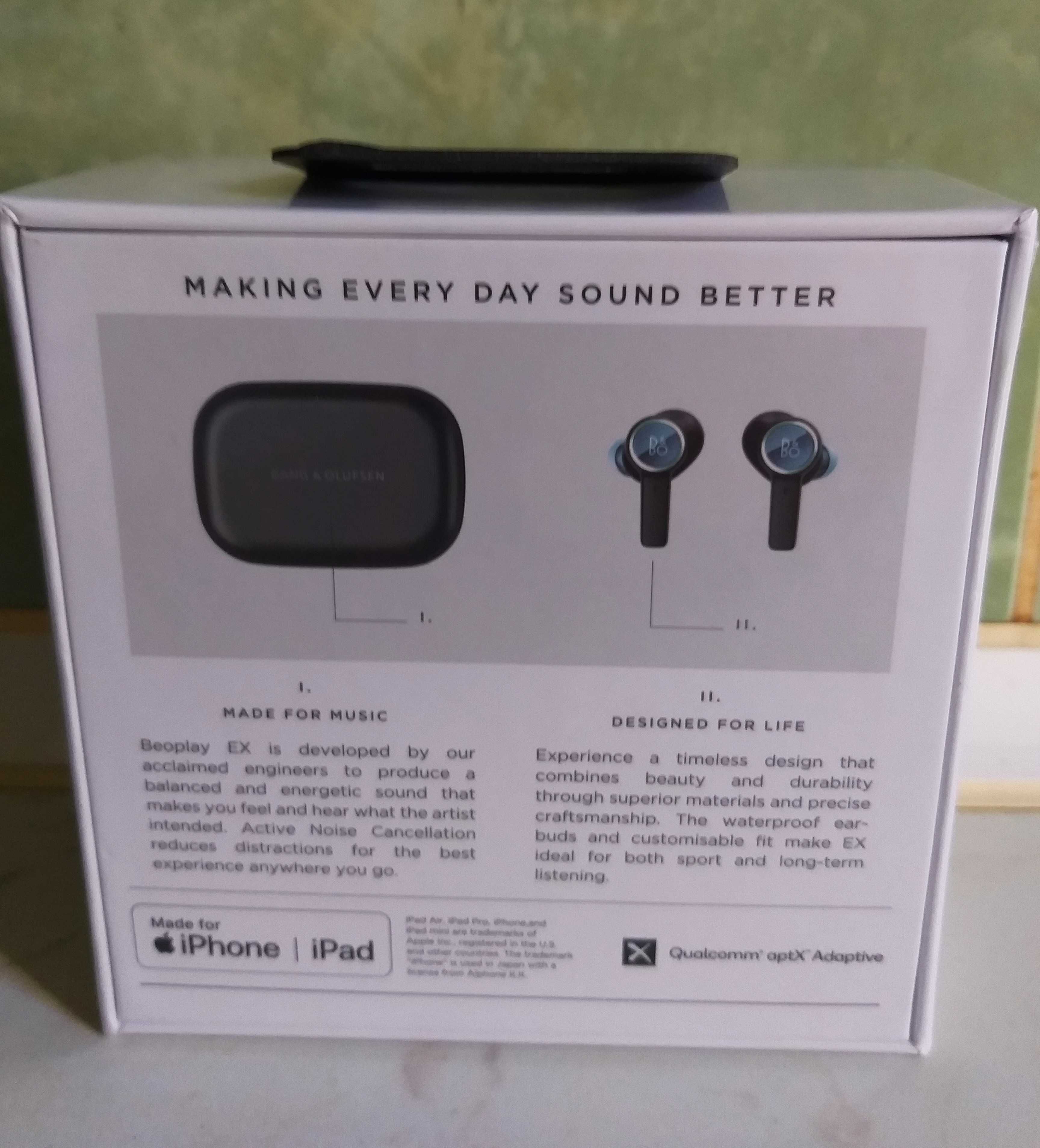 Casti in-ear Bang & Olufsen Beoplay EX Anthracite Oxygen(noi-sigilate)