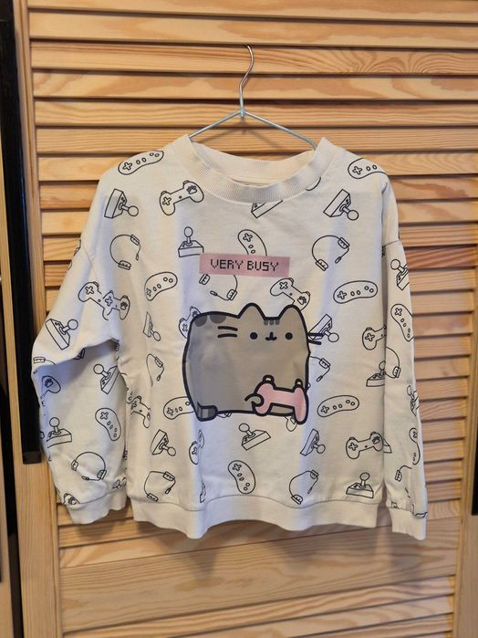Set: bluza Reserved Pusheen & blugi Skinny Fit denim - 122cm