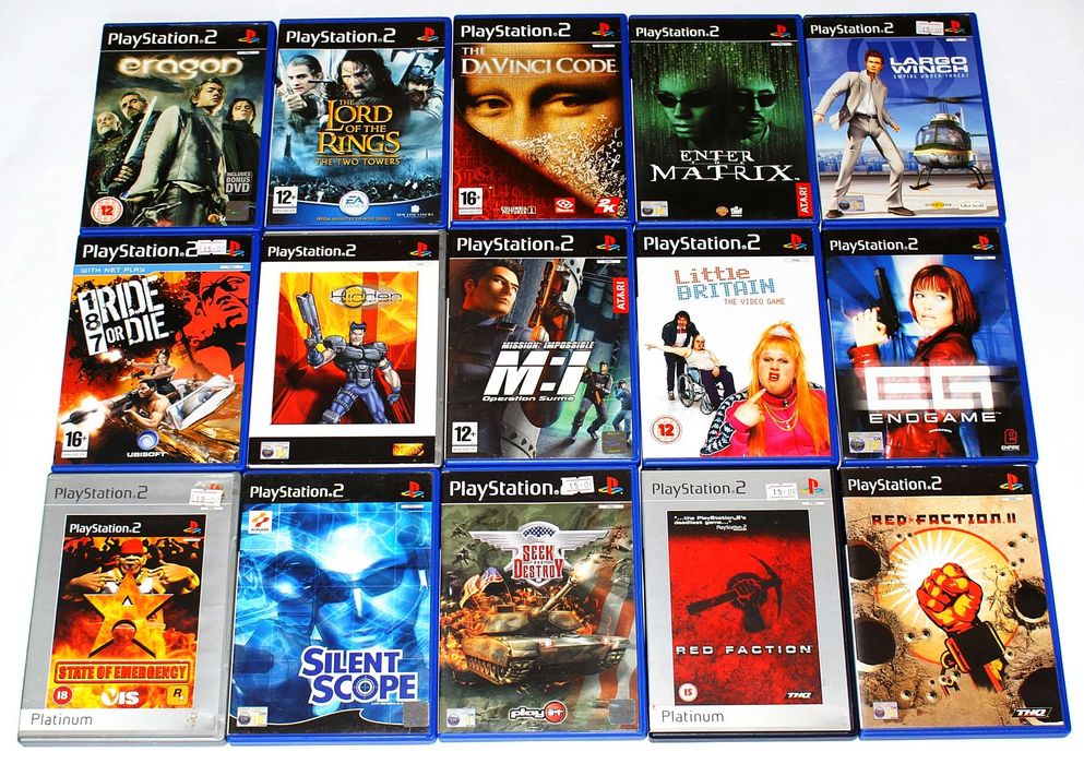 PS2 игри PlayStation 2 PS2 ПлейСтейшън 2 ПС2 игри по 15 лв. Сони
