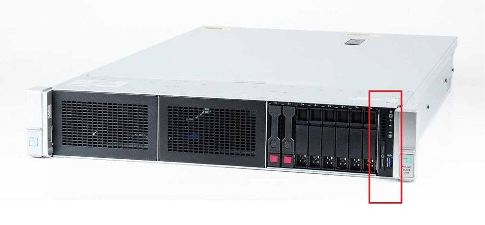 HP Server Standard Cabled Power Switch Module DL380 Gen9