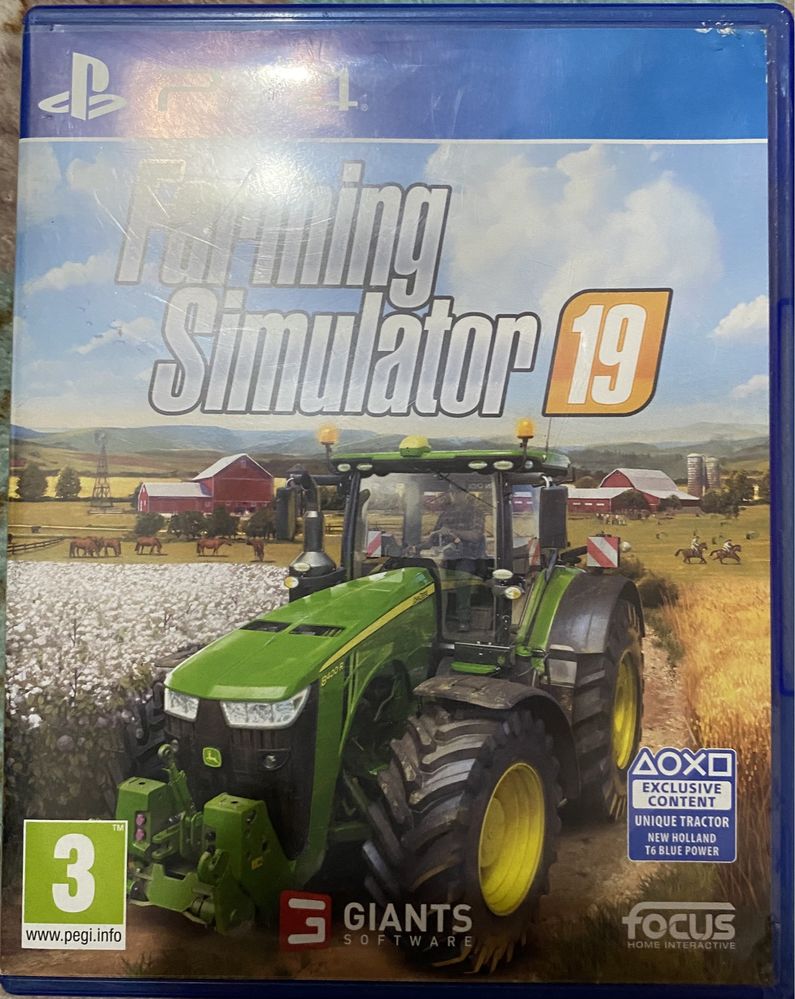 Joc  farming simulator 19 pentru ps 4