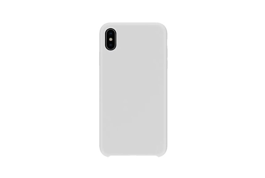 Husa Apple iPhone X MyStyle , silicon slim antisoc Alb