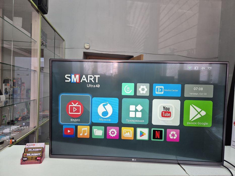 LG 42'  есть Smart TV Android, Каспи Ред/Рассрочка