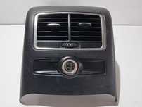 Grila ventilatie spate cu priza bricheta Audi A6 facelift (2008-2011) [4f, C6] 4F0819203C