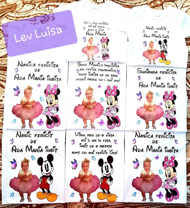 Tricouri personalizate pentru aniversare si alte evenimente