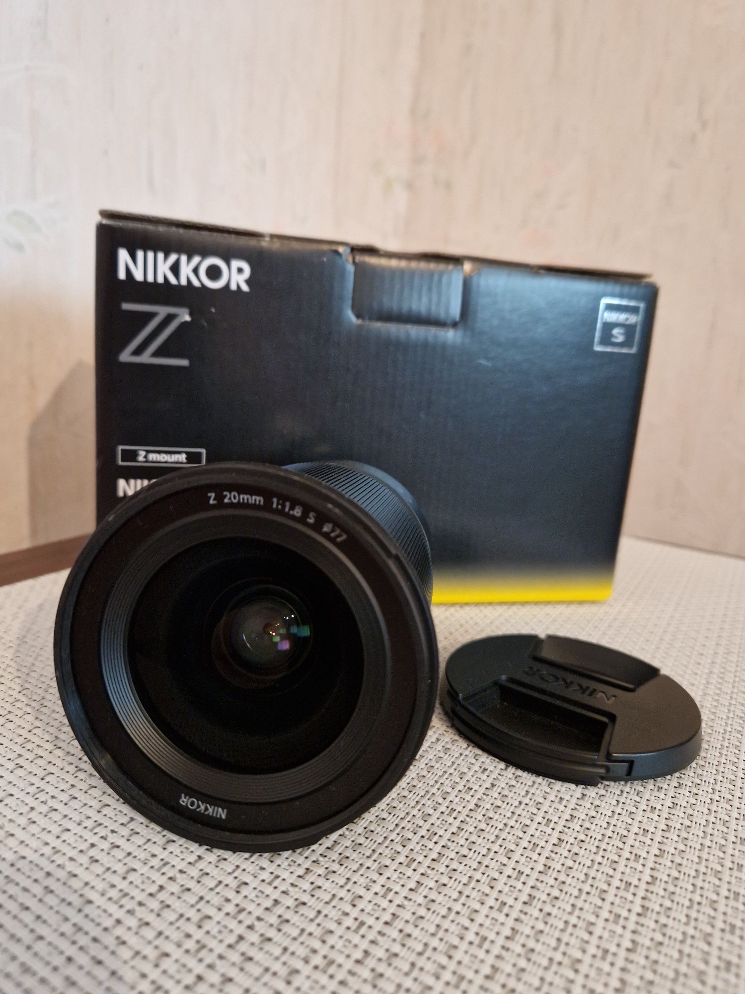 Обектив Nikkor Z, 20 mm, f1. 8s