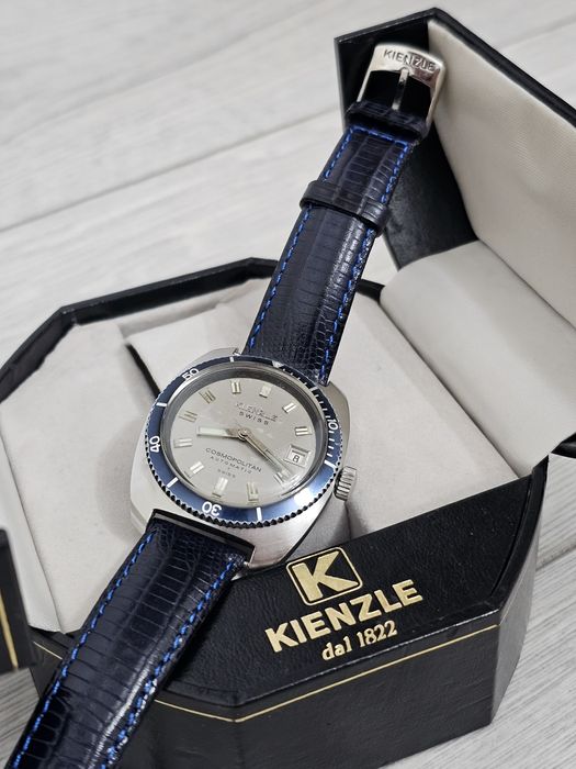 Ceas Skin Diver Kienzle Cosmopolitan Automatic 200m 1960 Vintage Rar