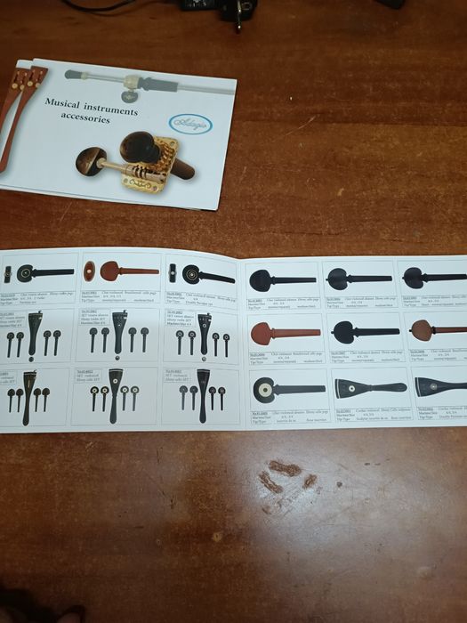 Set chei acordaj pentru chitară electrică..