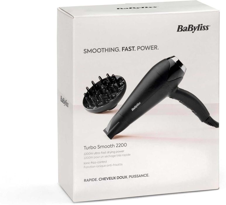 Сешоар BaByliss Turbo Smooth, 2200W
