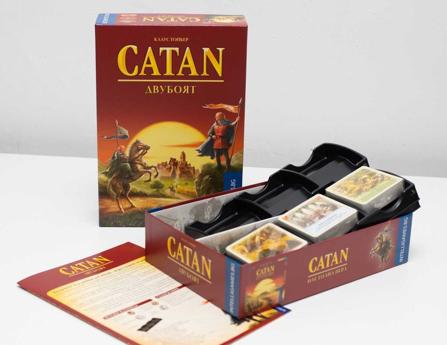 Настолна игра Catan: Двубоят - стратегическа (прочетете описанието)